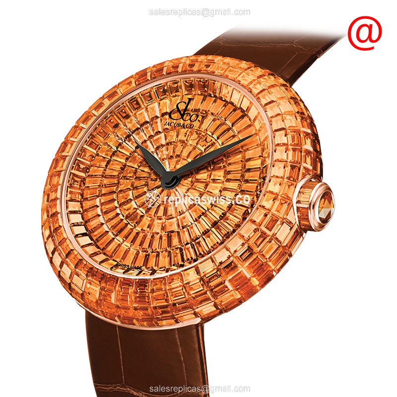 Jacob & Co BA534.40.BO.BO.ATA4A BRILLIANT Automatic 18kt Rose Gold