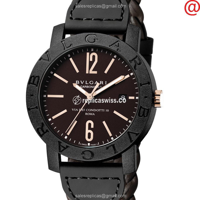 Bulgari 102633 BULGARI Automatic Carbon Fiber