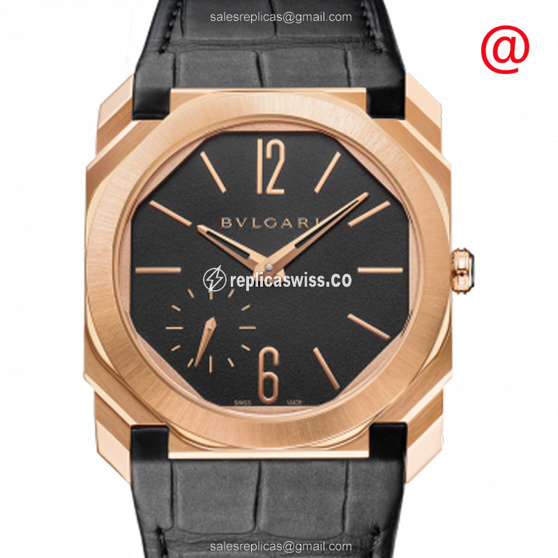 Bulgari 103286 OCTO FINISSIMO Automatic 18kt Rose Gold