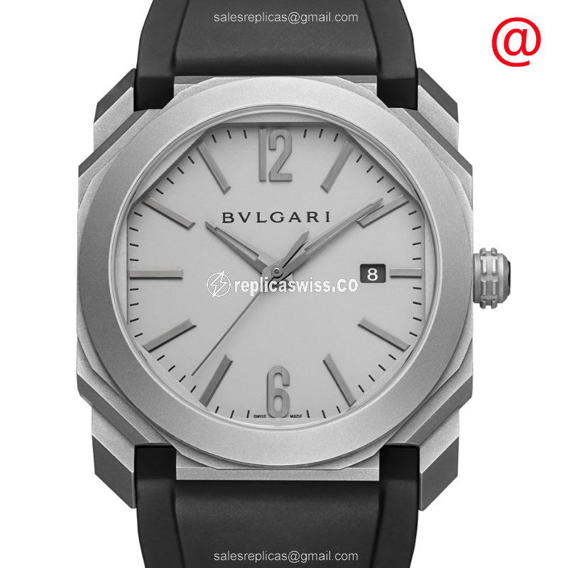 Bulgari 102858 OCTO SOLOTEMPO Automatic Titanium
