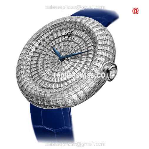 Jacob & Co BQ532.30.BD.BD.ZSB4A BRILLIANT Quartz 18kt White Gold & Diamond