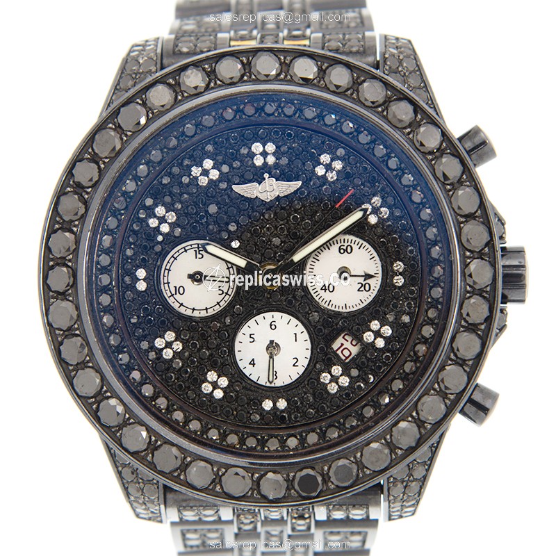 Breitling BREITLING BLACKDIA Automatic Stainless Steel & Diamond