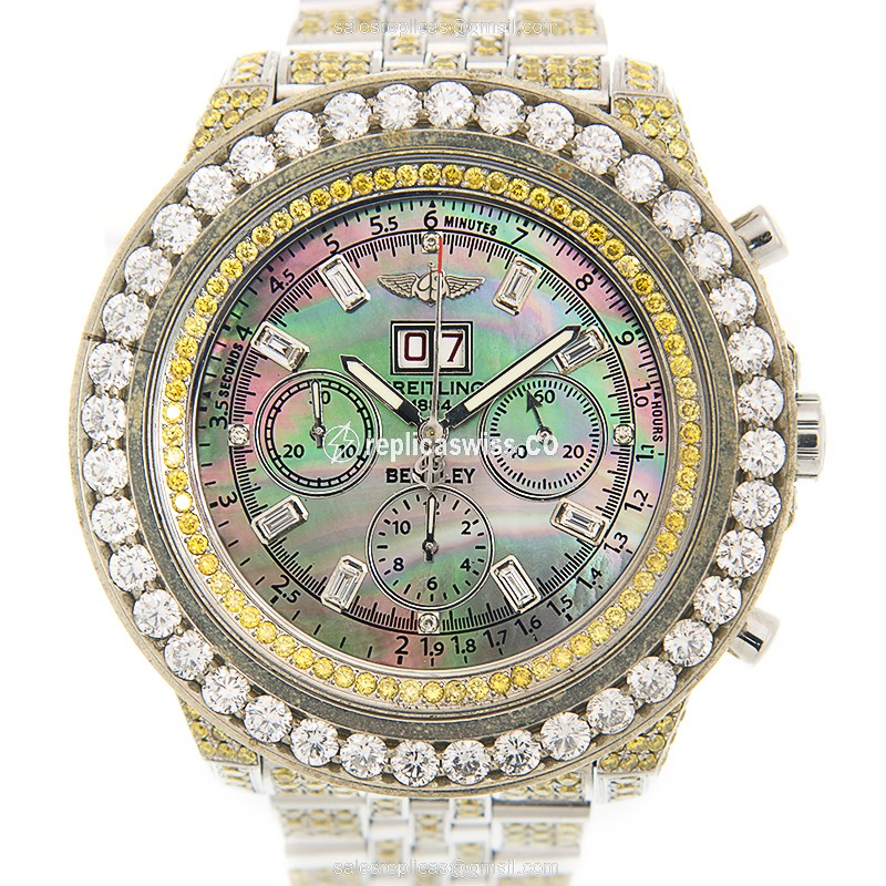 Breitling BREITLING NGBK_DIASTRAP BREITLING BENTLEY Automatic Stainless Steel & Diamond