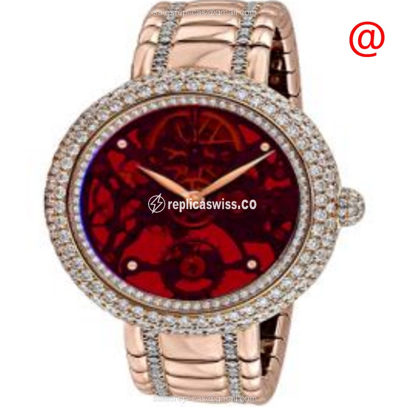 Jacob & Co BS431.40.RD.QRB.A BRILLIANT Manual Wind 18kt Rose Gold