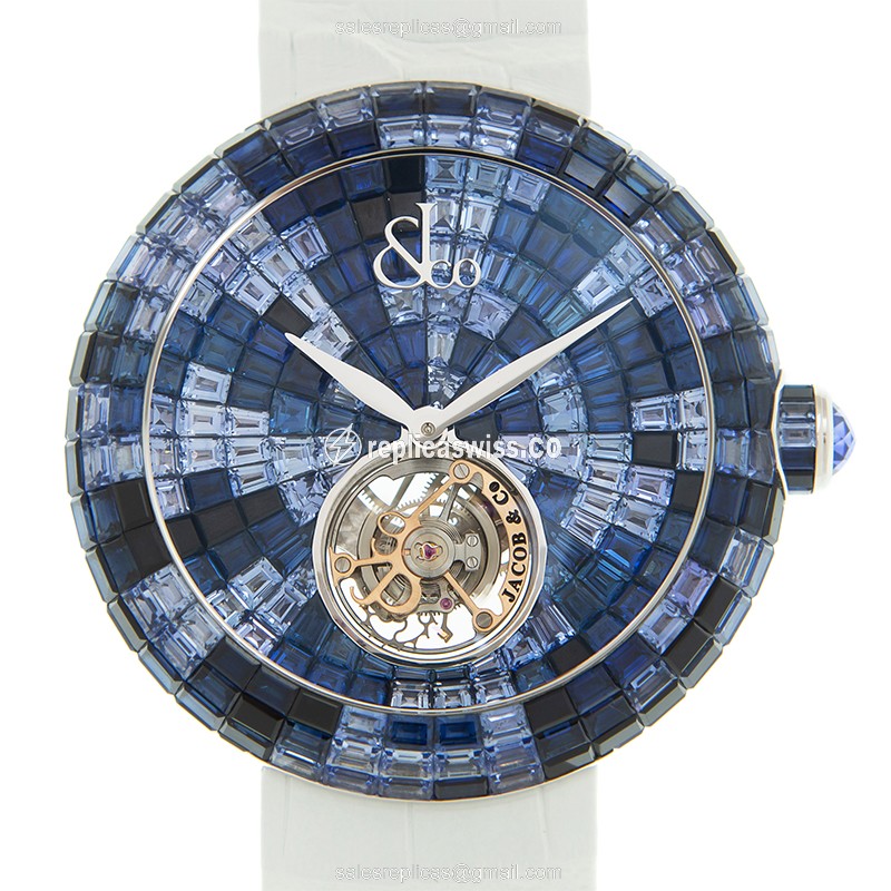 Jacob & Co BT543.30.CB.CB.BBSAA BRILLIANT Automatic 18kt White Gold & Diamond