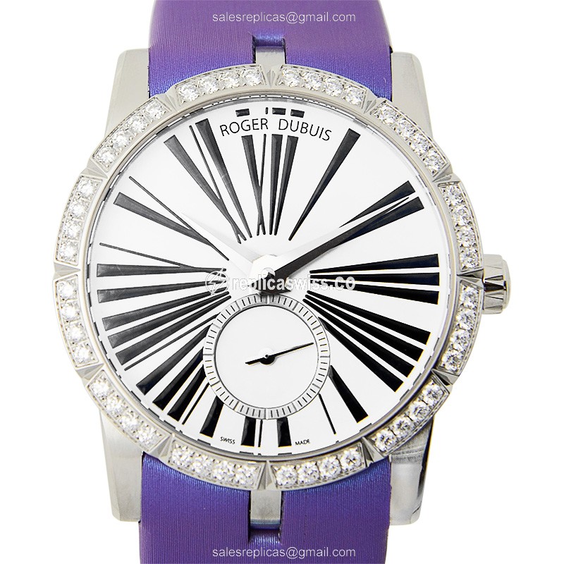 Roger Dubuis DBEX0287 EXCALIBUR Automatic 18kt White Gold
