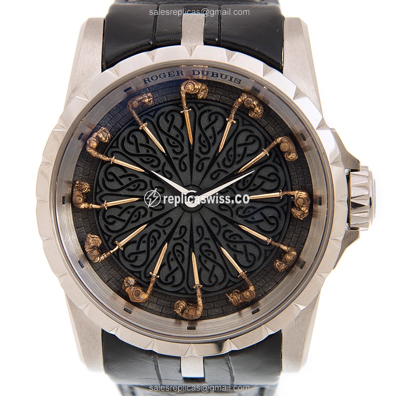 Roger Dubuis DBEX0495 EXCALIBUR Automatic 18kt White Gold