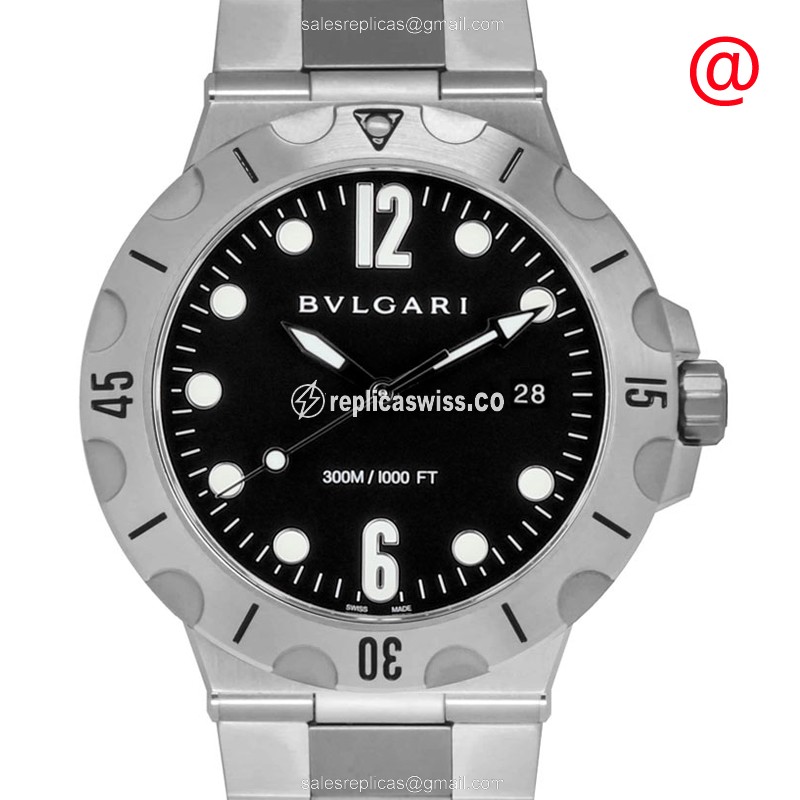 Bulgari 102323 DIAGONO SCUBA Automatic Stainless Steel