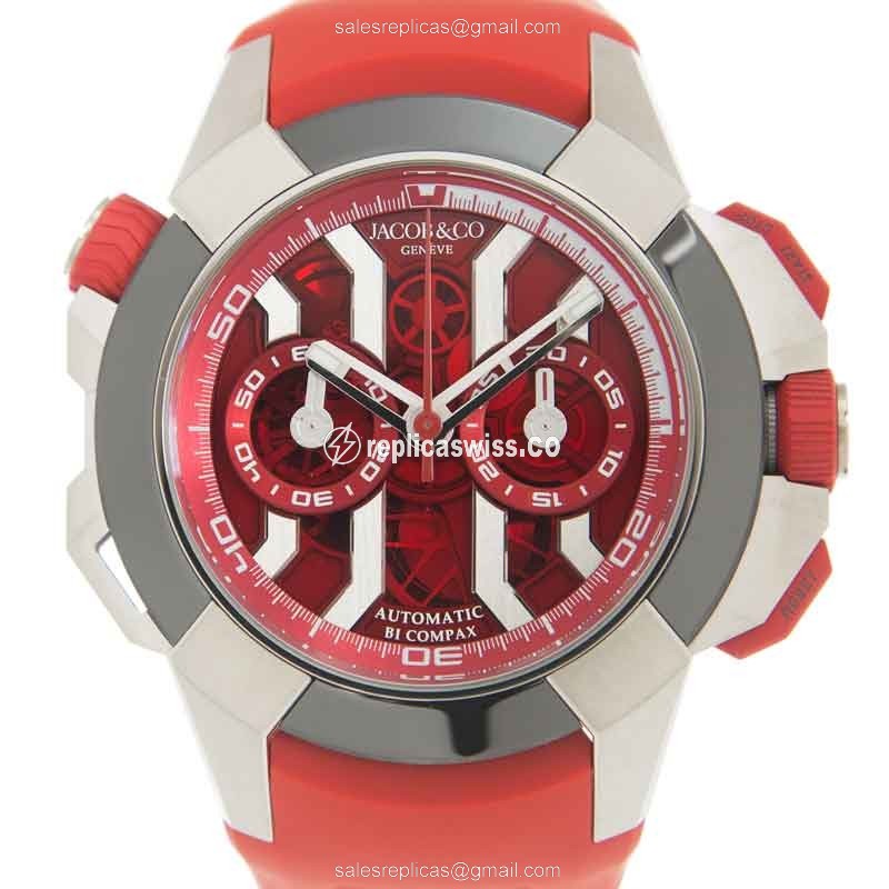Jacob & Co EC313.20.SB.RR.BHD4D EPIC X CHRONO Automatic Titanium