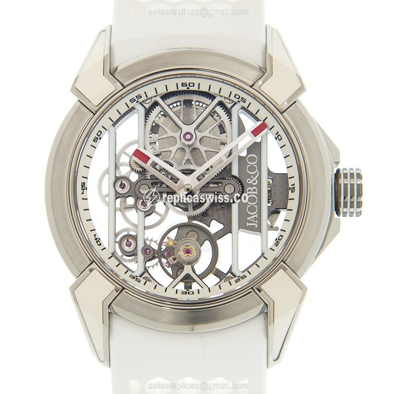 Jacob & Co EX100.20.WR.WB.ALB4A EPIC X Manual Wind Titanium