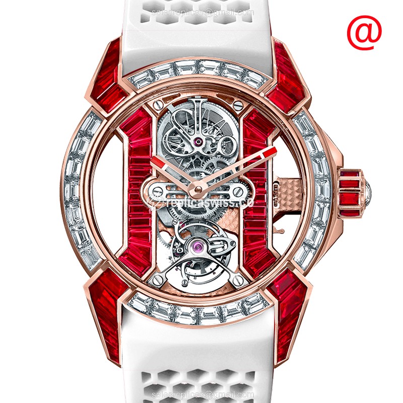 Jacob & Co EX500.40.BD.BR.ALB4A EPIC X Manual Wind 18kt Rose Gold