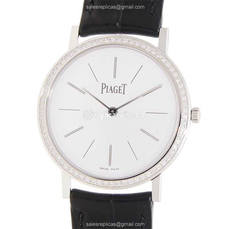 Piaget G0A29167 ALTIPLANO Manual Wind 18kt White Gold & Diamond