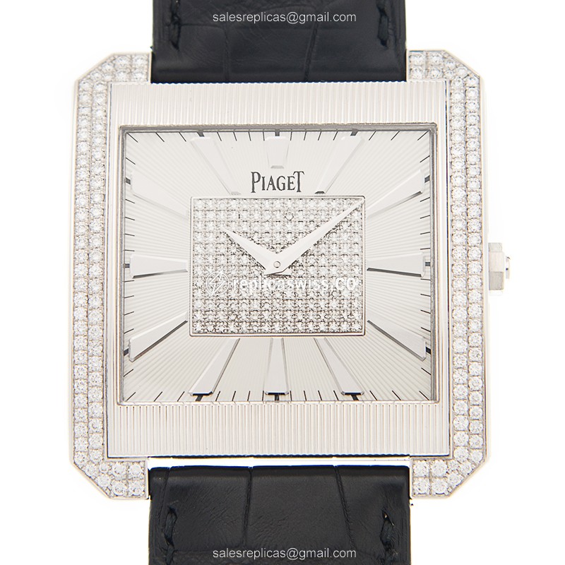 Piaget G0A32006 BLACK TIE Manual Wind 18kt White Gold & Diamond