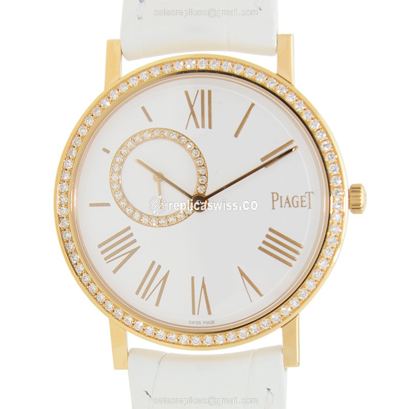 Piaget G0A36107 ALTIPLANO Manual Wind 18kt Rose Gold & Diamonds