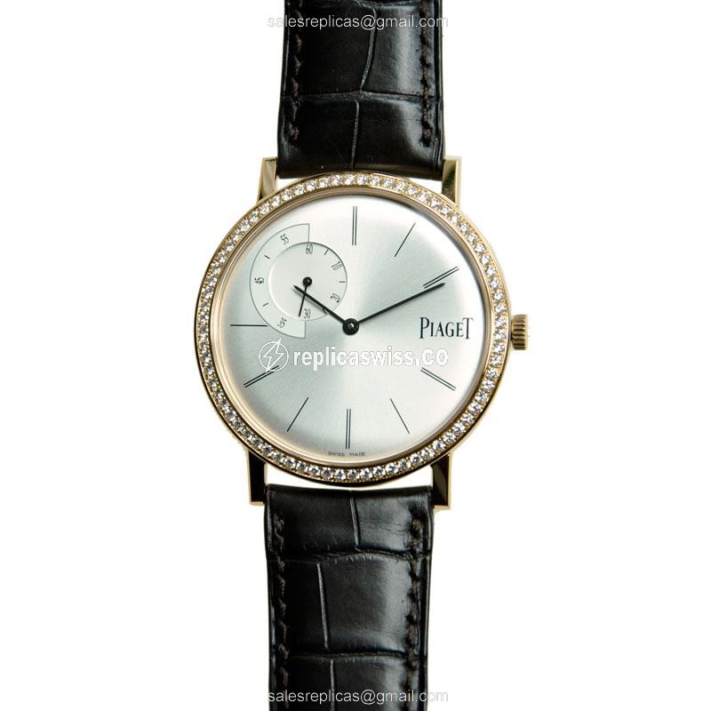 Piaget G0A36118 ALTIPLANO Manual Wind 18kt Rose Gold & Diamonds