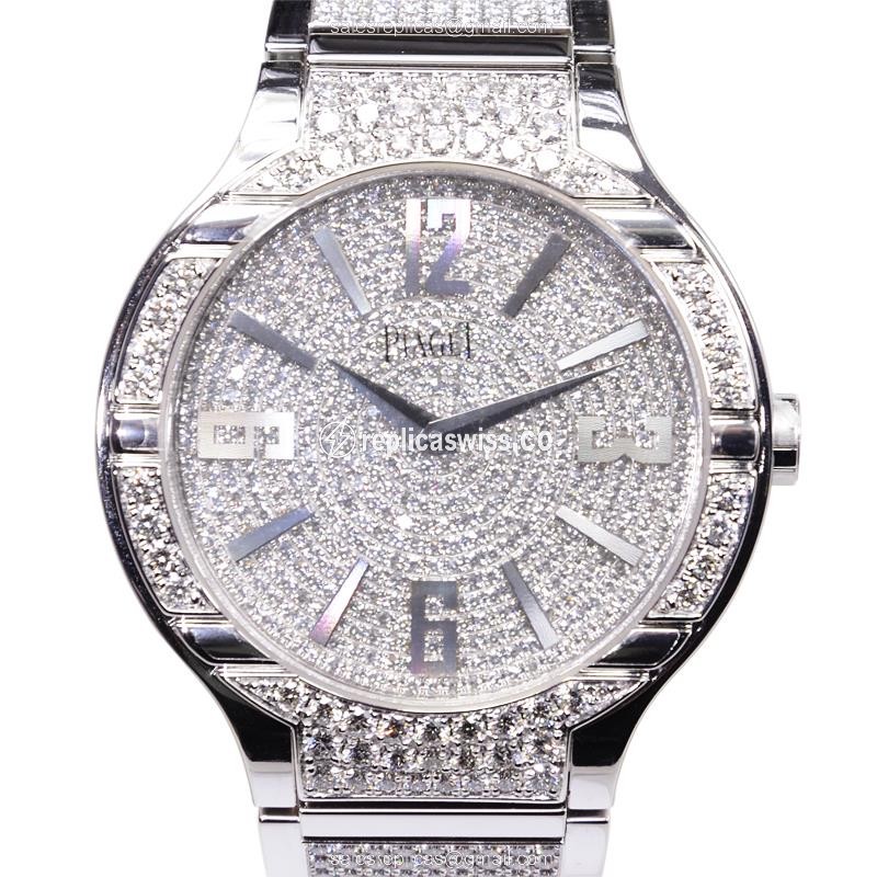 Piaget G0A36226 POLO Automatic 18kt White Gold & Diamond