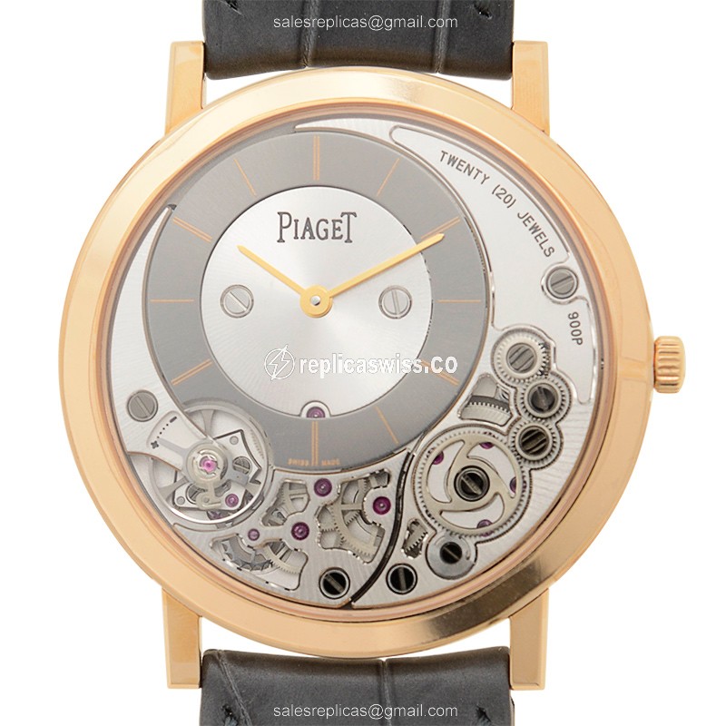 Piaget G0A39110 ALTIPLANO Manual Wind 18kt Rose Gold