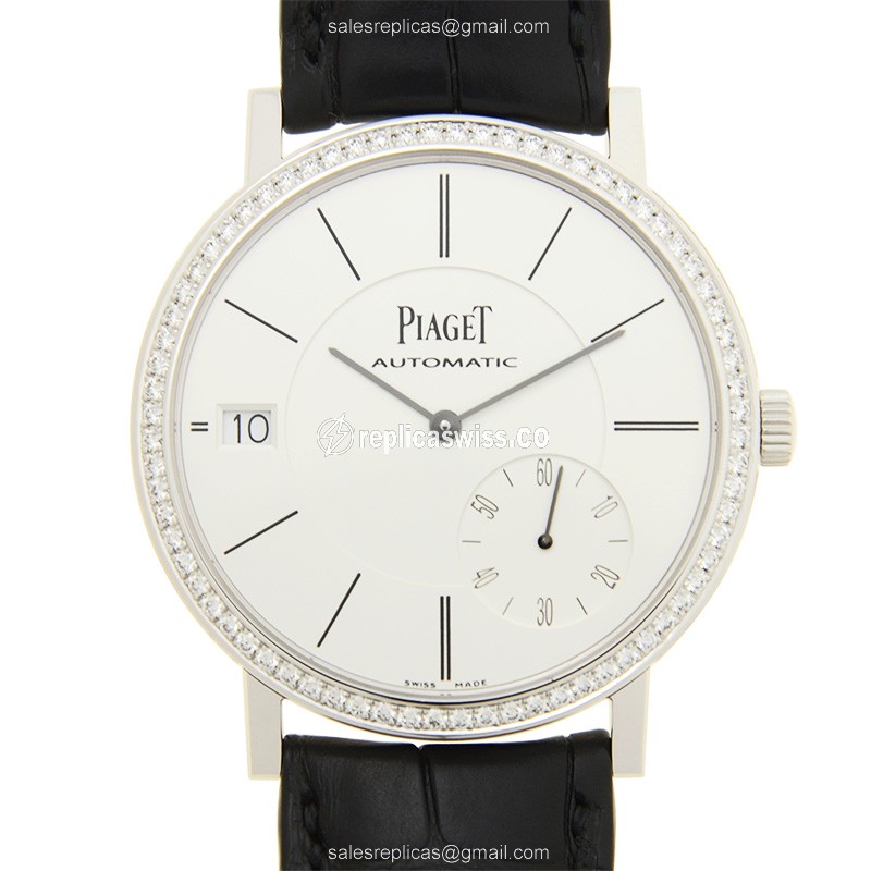 Piaget G0A39138 ALTIPLANO Automatic 18kt White Gold & Diamond