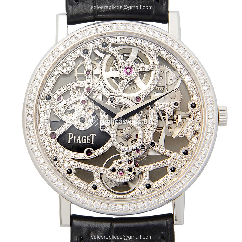 Piaget G0A40125 ALTIPLANO Automatic 18kt White Gold & Diamond