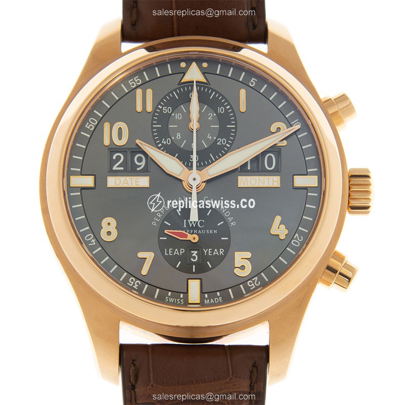 IWC IW379103 PILOTS Automatic 18kt Rose Gold
