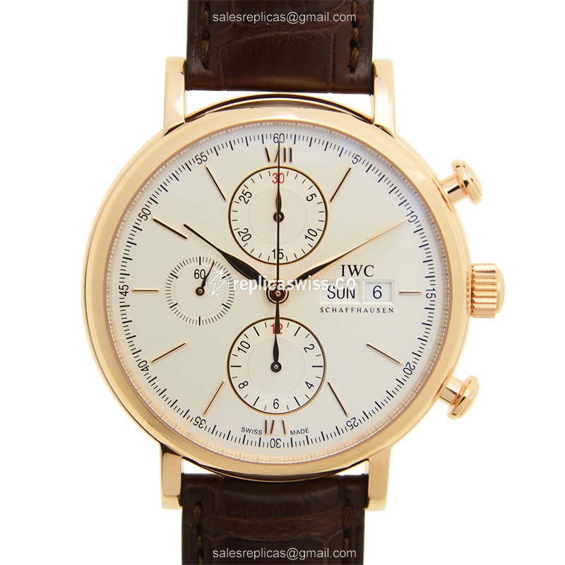 IWC IW391020 PORTOFINO Automatic 18kt Rose Gold
