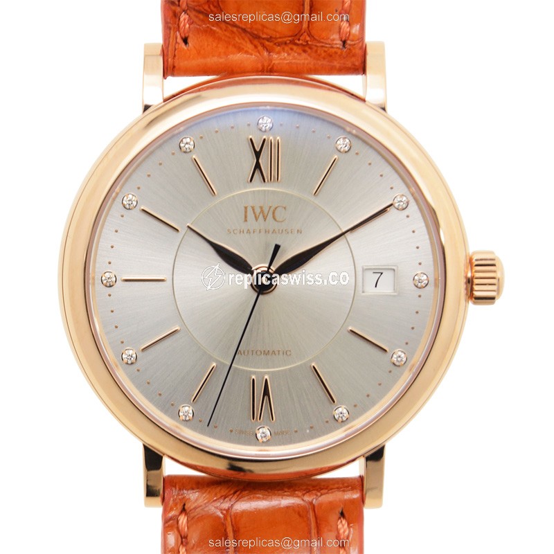 IWC IW458105 PORTOFINO Automatic 18kt Rose Gold