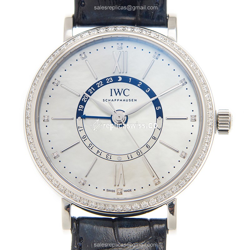 IWC IW459101 PORTOFINO Automatic Stainless Steel & Diamonds
