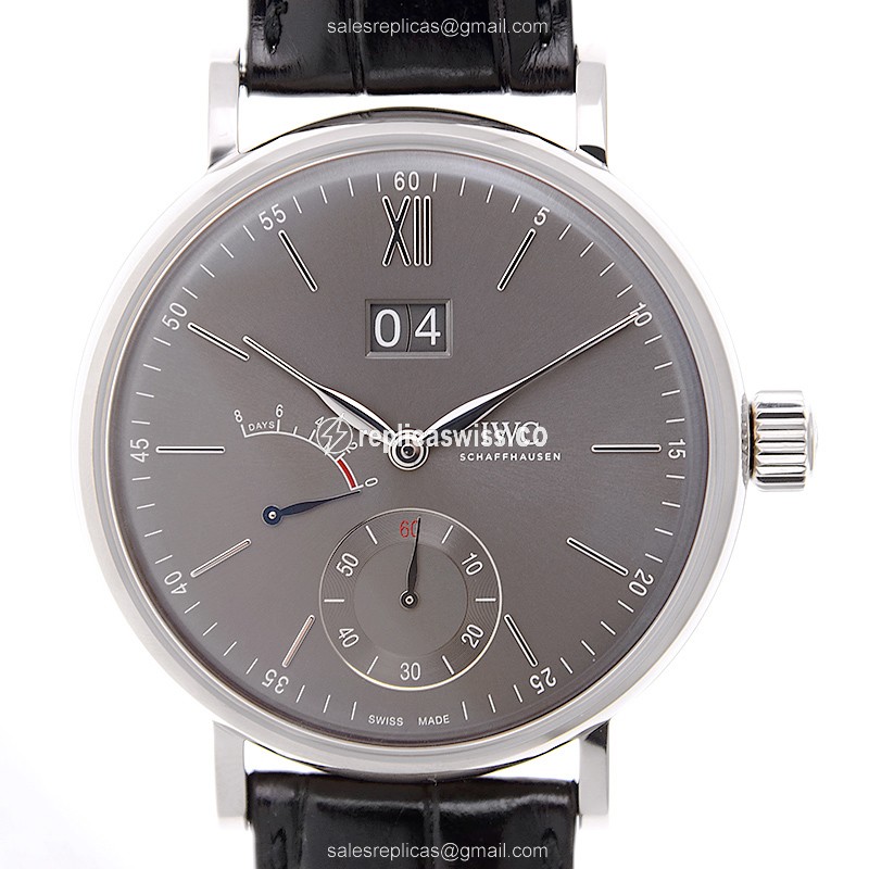 IWC IW516101 PORTOFINO Manual Wind 18kt White Gold