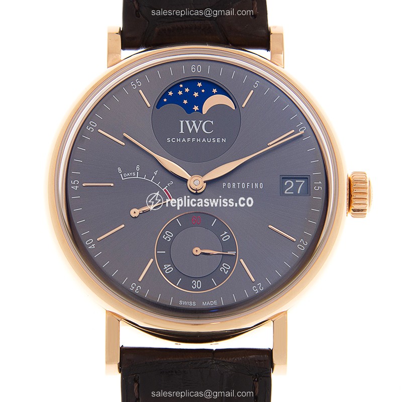 IWC IW516403 PORTOFINO Manual Wind 18kt Rose Gold