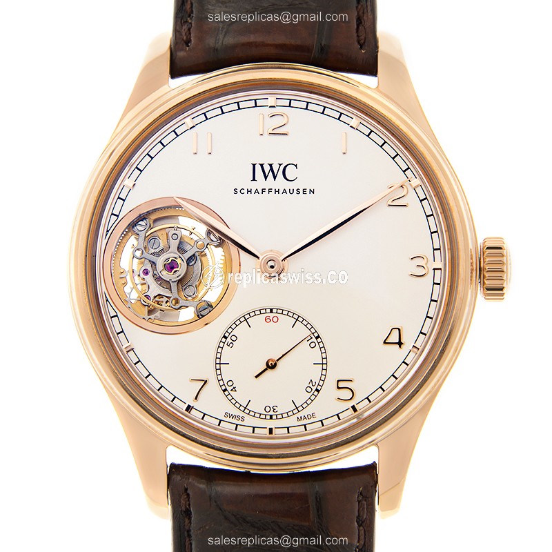 IWC IW546302 PORTUGUESE Manual Wind 18kt Rose Gold