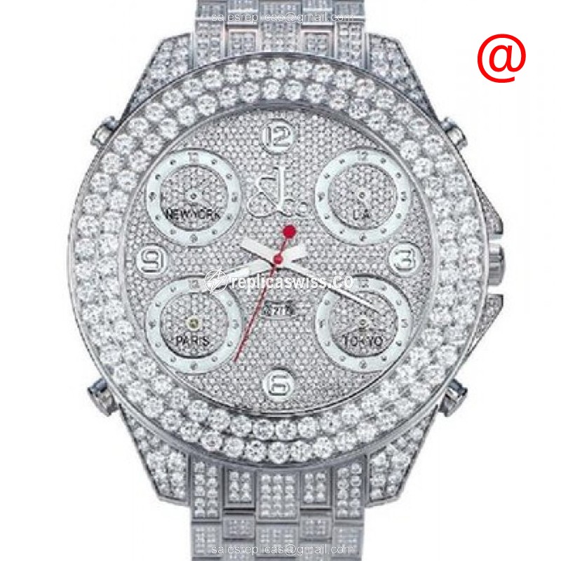 Jacob & Co JC30JDC Quartz Stainless Steel & Diamonds