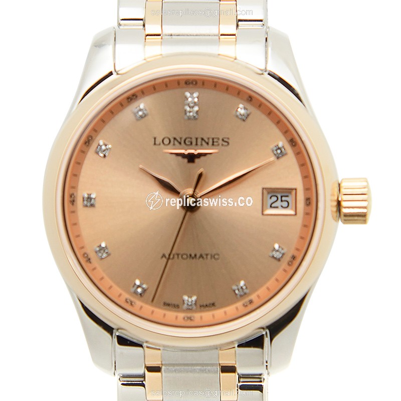 Longines L2.128.5.99.7 MASTER Automatic Gold-Plated & Stainless Steel