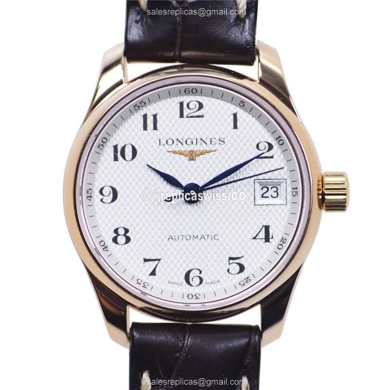 Longines L2.128.8.78.3 MASTER Automatic 18kt Rose Gold