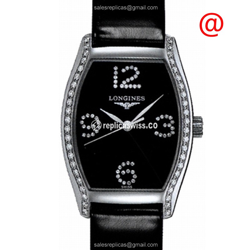 Longines L2.155.0.57.2 EVIDENZA Quartz Stainless Steel & Diamonds