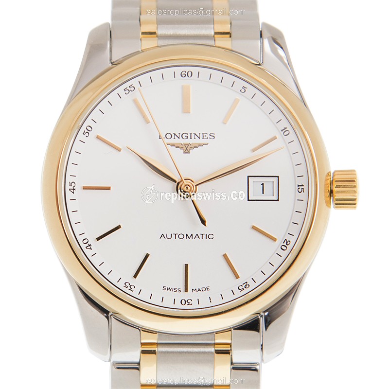 Longines L2.257.5.12.7 MASTER Automatic 18kt Gold & Steel