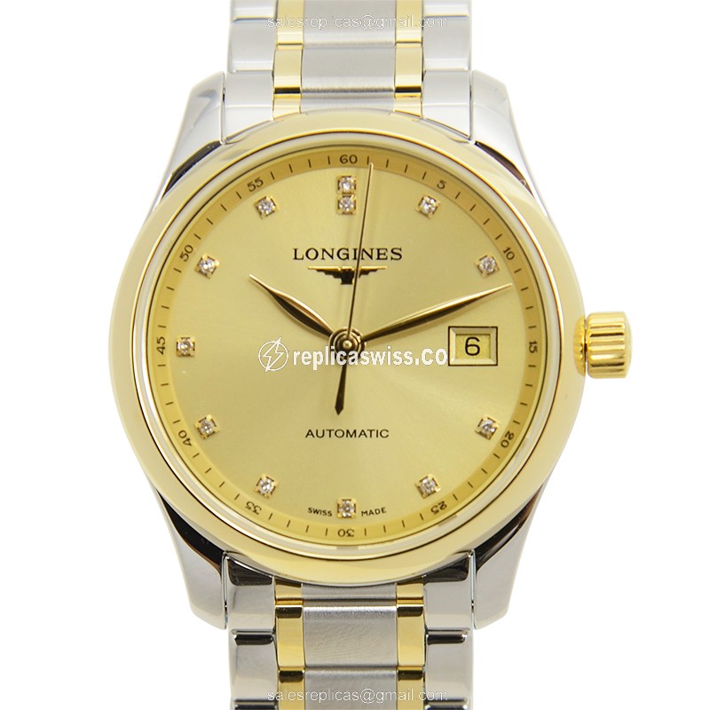 Longines L2.257.5.37.7 MASTER Automatic 18kt Gold & Steel