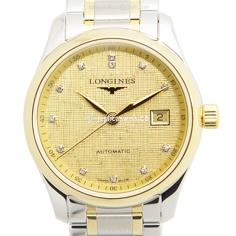 Longines L2.257.5.38.7 MASTER Automatic Gold-Plated & Stainless Steel