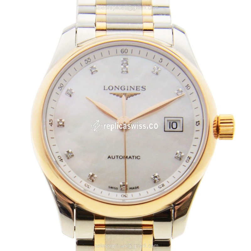 Longines L2.257.5.89.7 MASTER Automatic 18kt Rose Gold & Steel