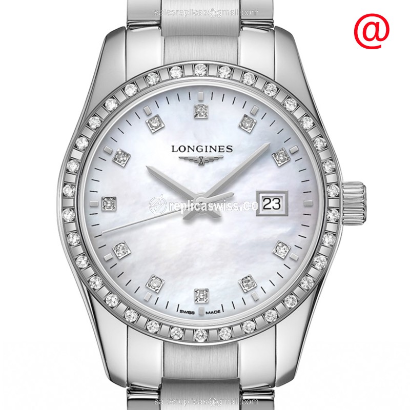 Longines L2.286.0.87.6 CONQUEST CLASSIC Quartz Stainless Steel & Diamonds