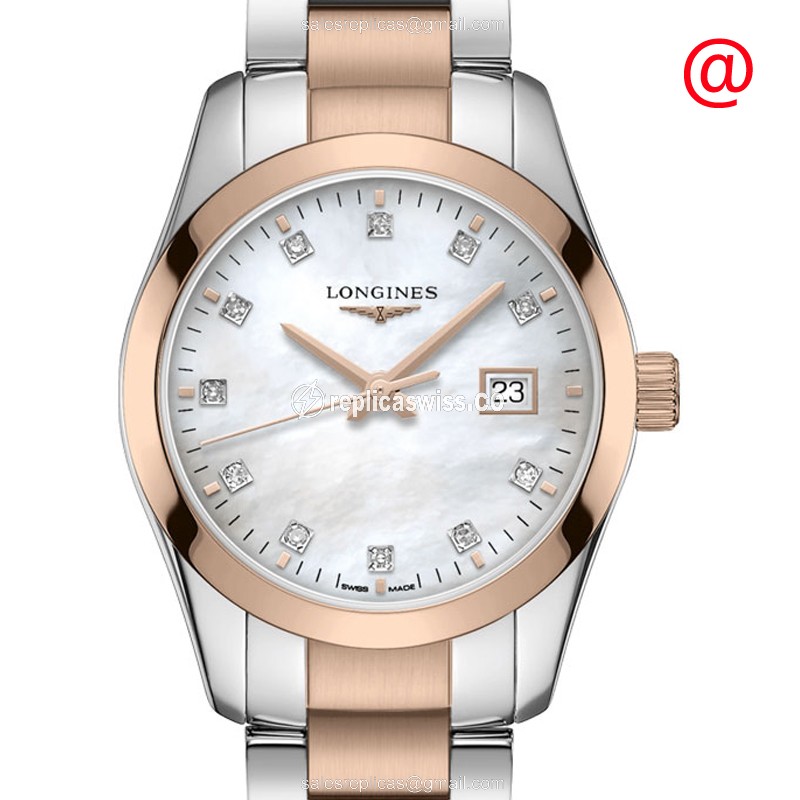 Longines L2.286.3.87.7 CONQUEST CLASSIC Quartz Gold-Plated & Stainless Steel