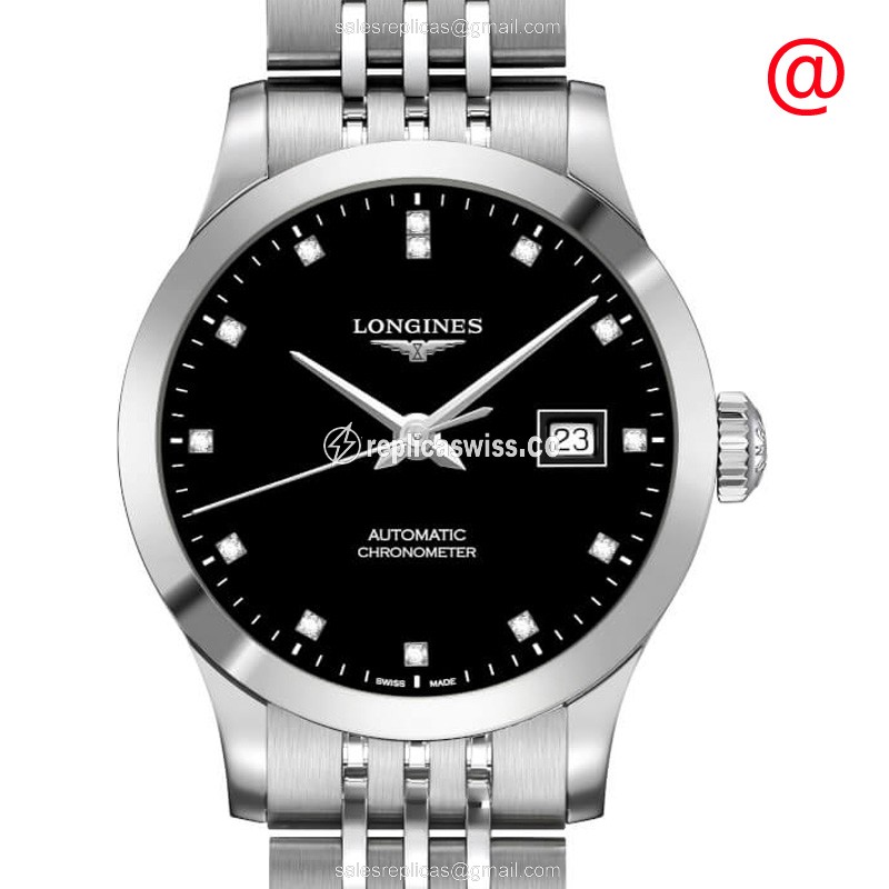 Longines L2.321.4.57.6 RECORD Automatic Stainless Steel
