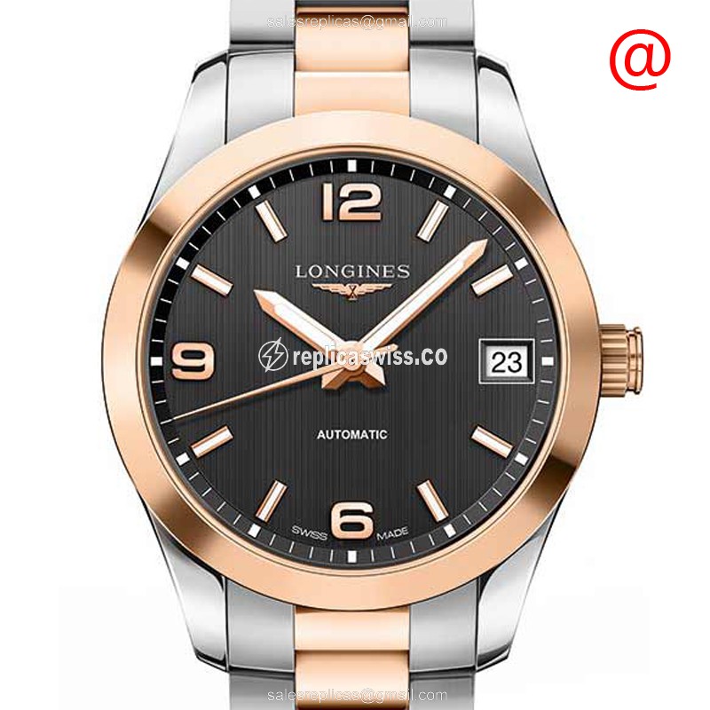 Longines L2.385.5.56.7 CONQUEST CLASSIC Automatic 18kt Rose Gold & Steel
