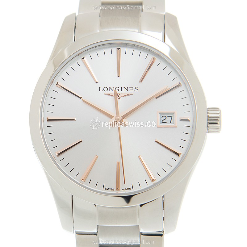 Longines L2.386.4.72.6 CONQUEST CLASSIC Quartz Stainless Steel