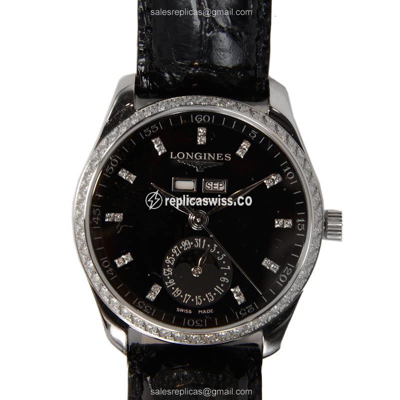 Longines L2.503.0.57.3 MASTER Automatic Stainless Steel & Diamonds