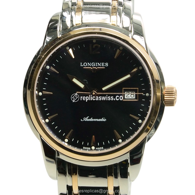 Longines L2.563.5.52.7 SAINT IMIER Automatic 18kt Rose Gold & Steel