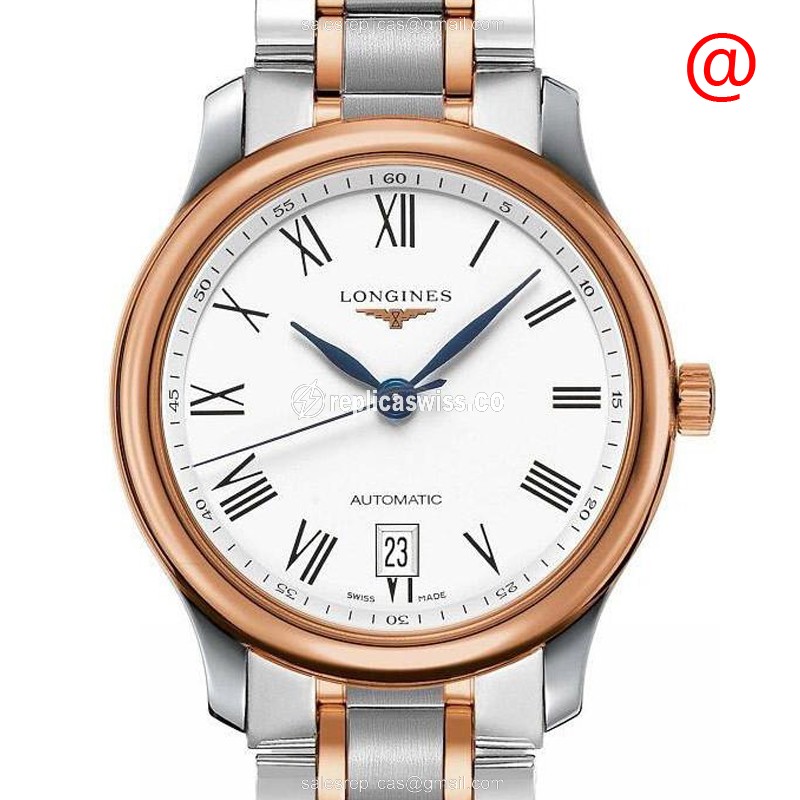 Longines L2.628.5.19.7 MASTER Automatic 18kt Rose Gold & Steel