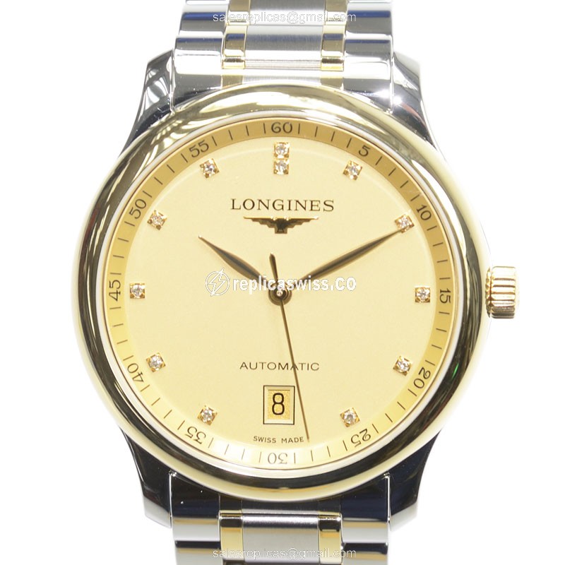 Longines L2.628.5.37.7 MASTER Automatic 18kt Gold & Steel