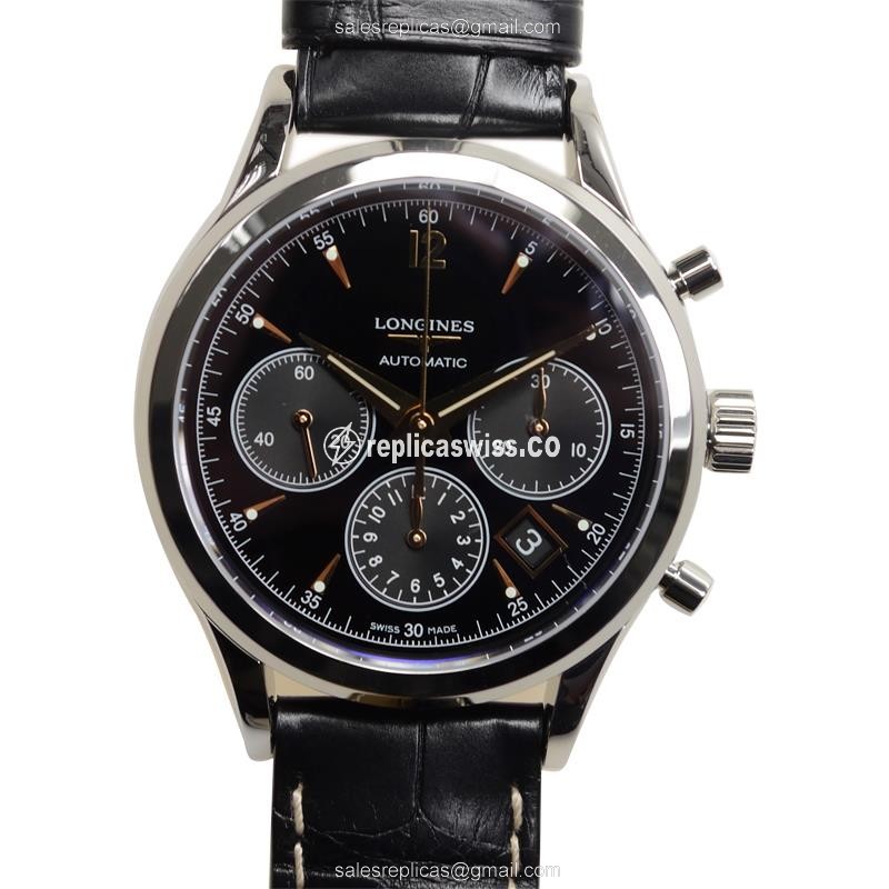 Longines L2.750.4.56.0 HERITAGE Automatic Stainless Steel