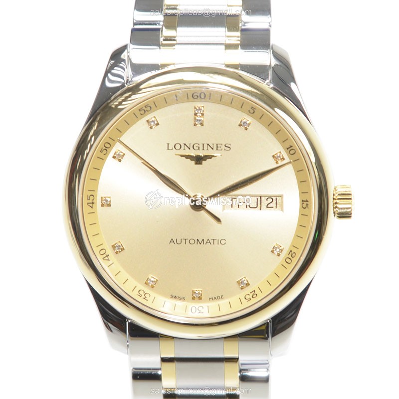 Longines L2.755.5.37.7 MASTER Automatic 18kt Gold & Steel