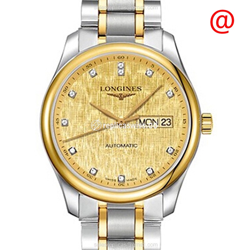 Longines L2.755.5.38.7 MASTER Automatic 18kt Gold & Steel